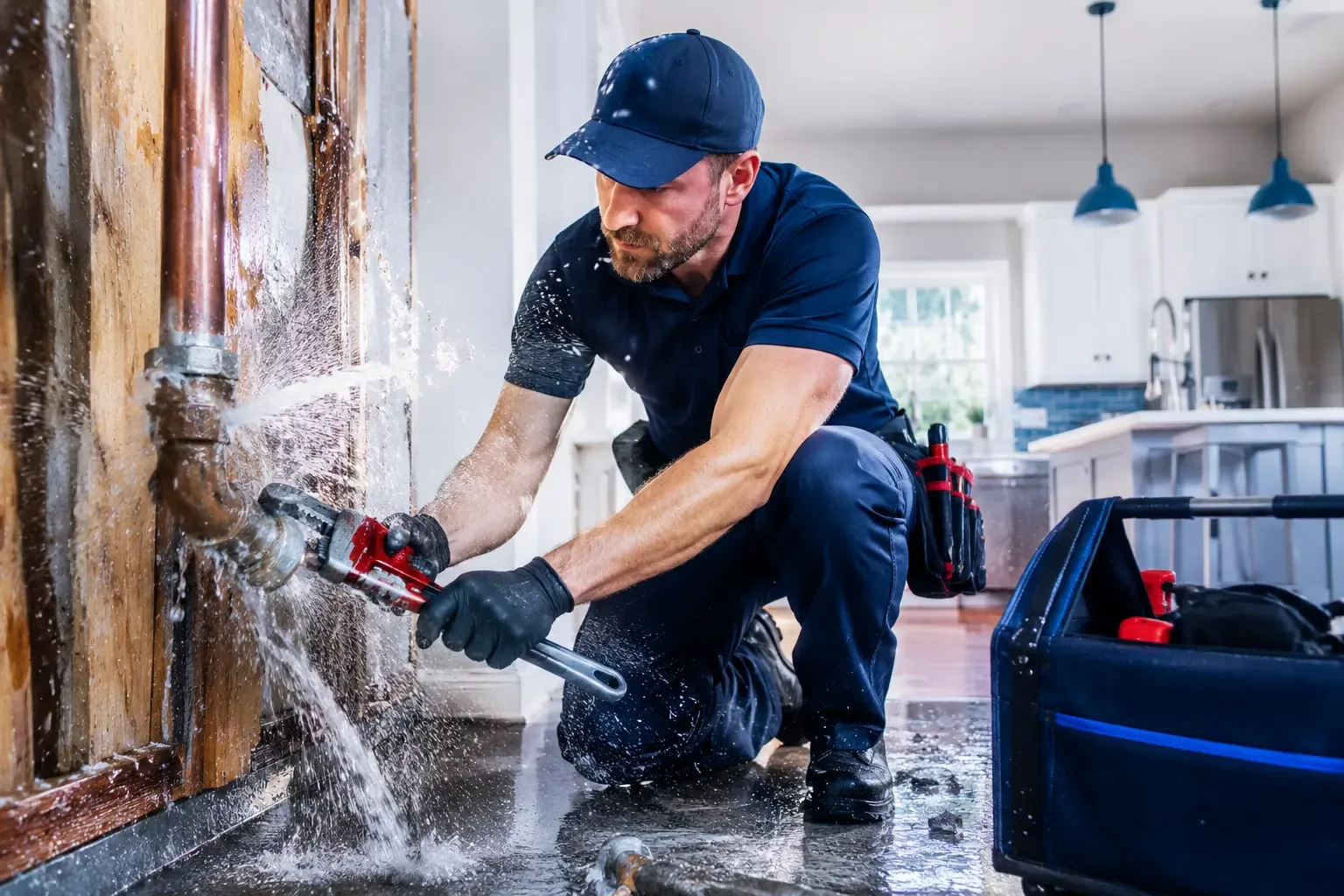 Local emergency pipe repair professionals in Burkettsville, OH